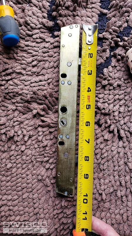 mortise lock body length
