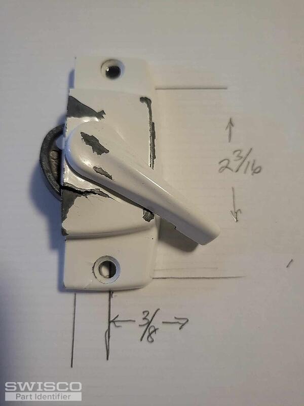 top of sash lock