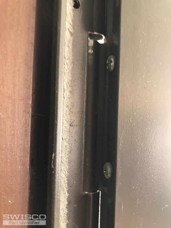 broken storm door hinge