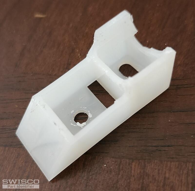 broken window plastic part