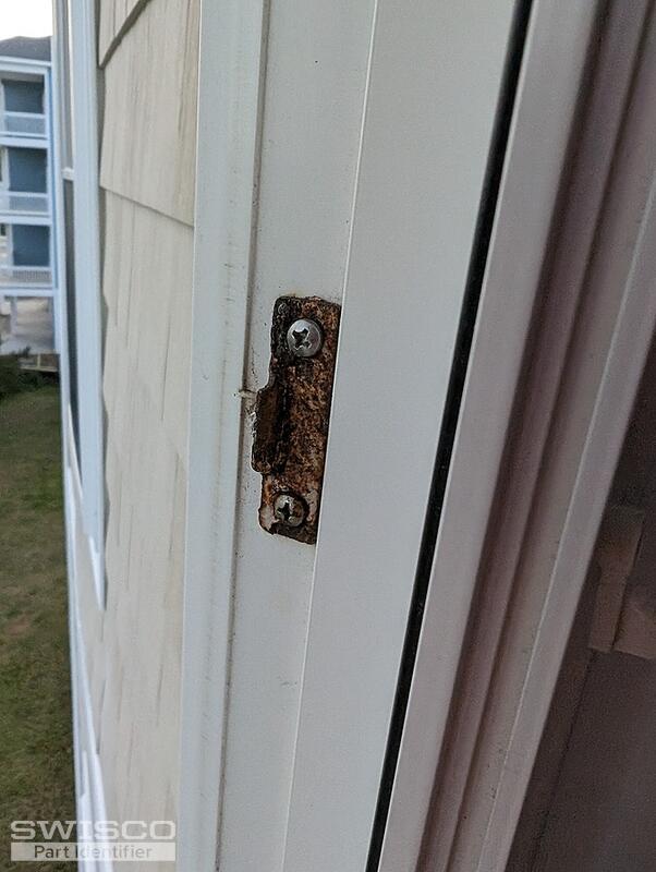 rusted window keeper