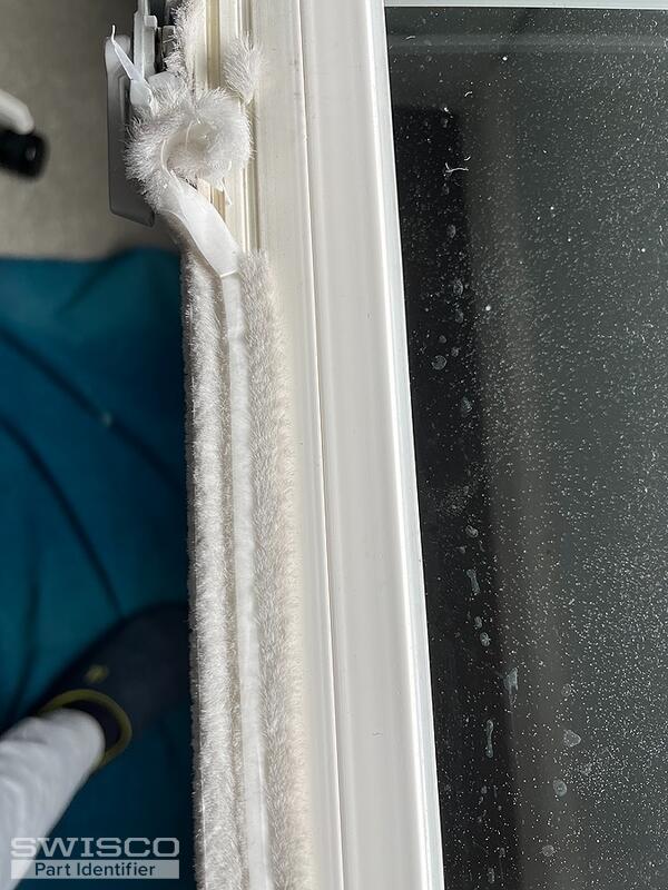 worn pile weatherstripping
