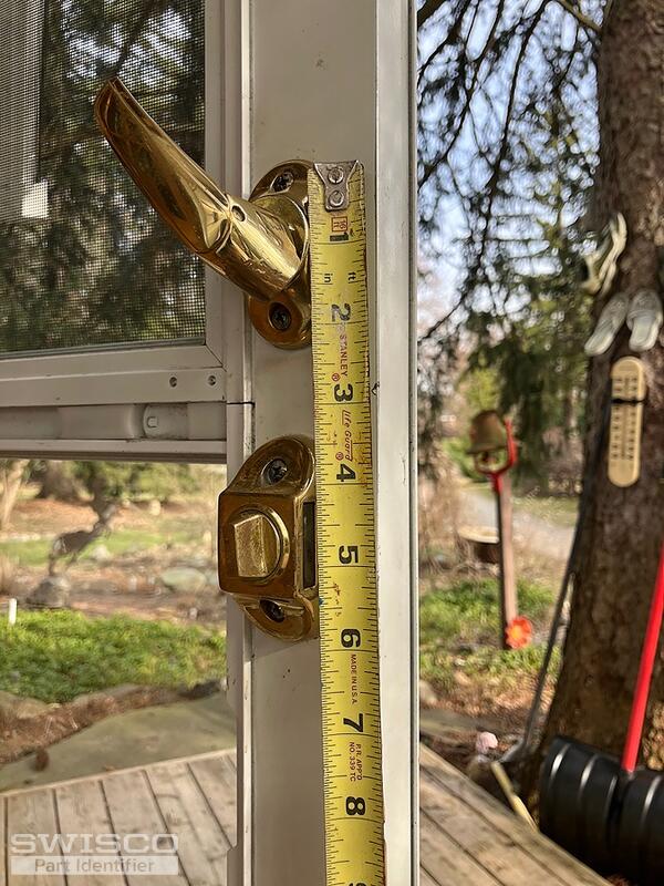 interior handle and latch