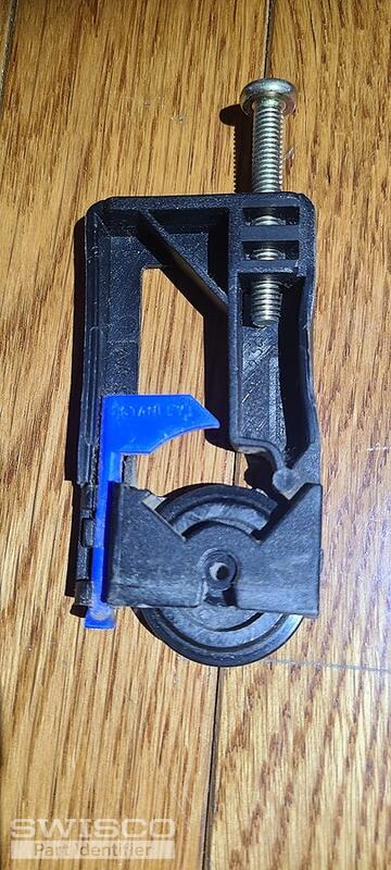 old stanley roller blue flag