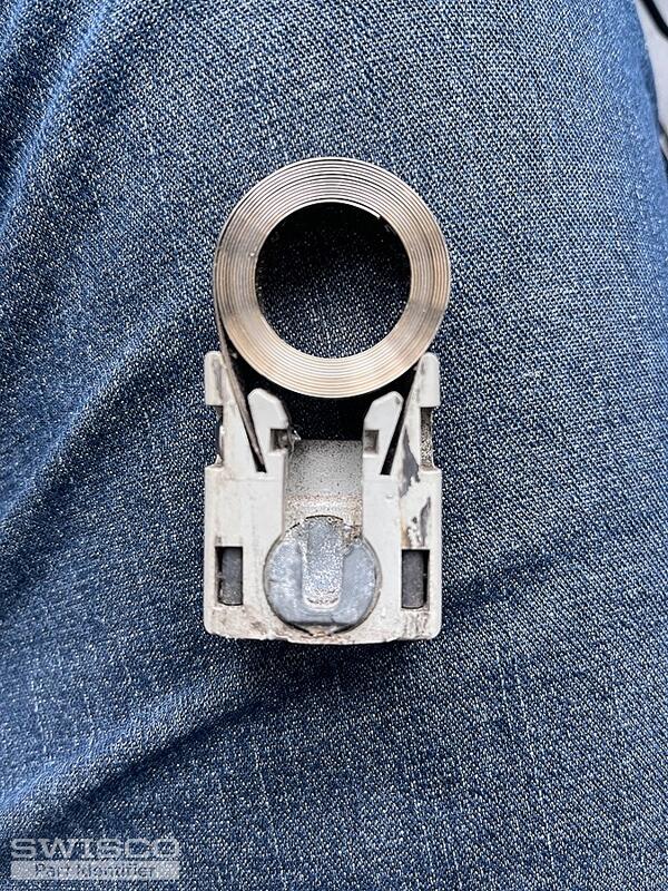 pivot shoe coil spring
