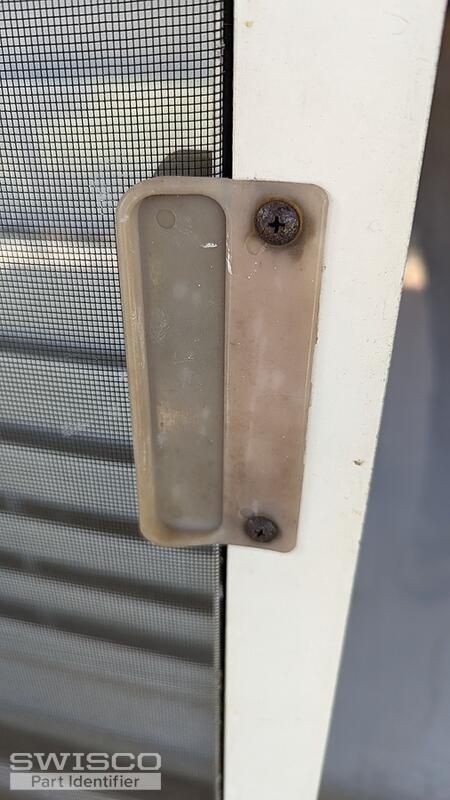 exterior sliding screen door handle