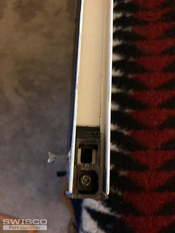 installed top sash guide