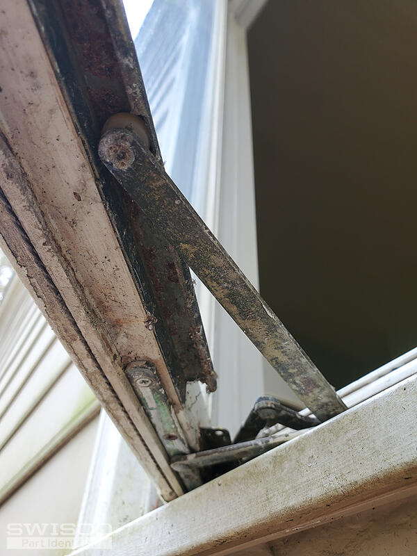 underside of operator arm