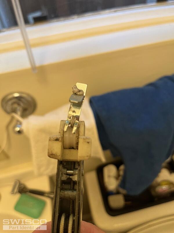 old style butterfly clip