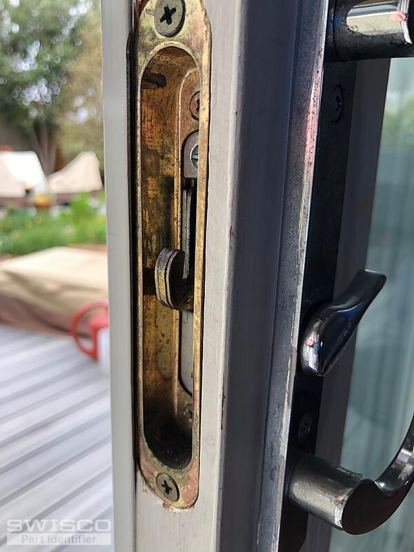 installed mortise lock
