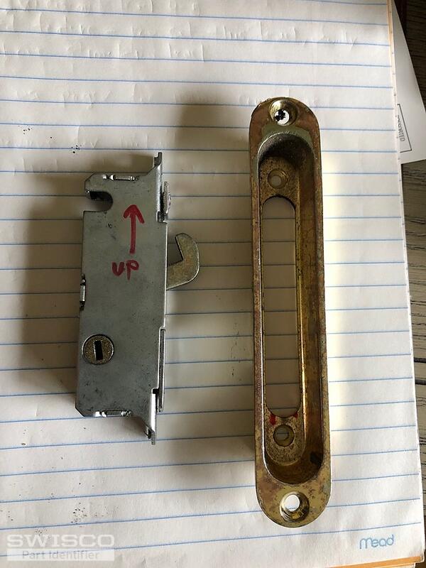 mortise lock and face plate
