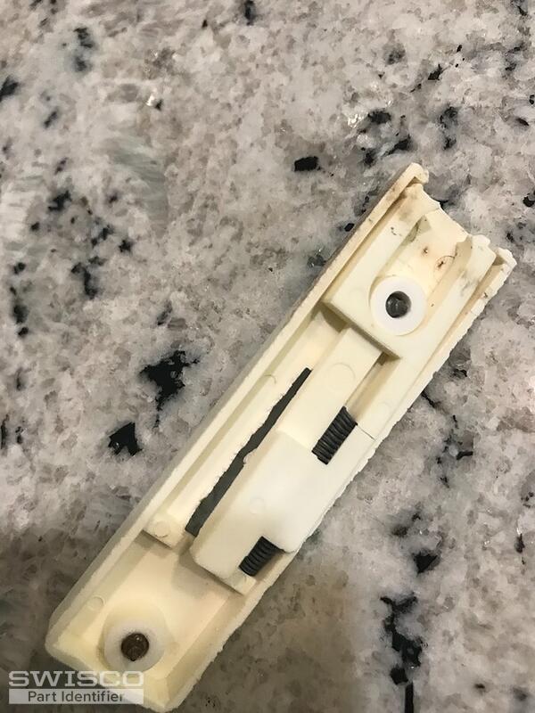 underside of tilt latch