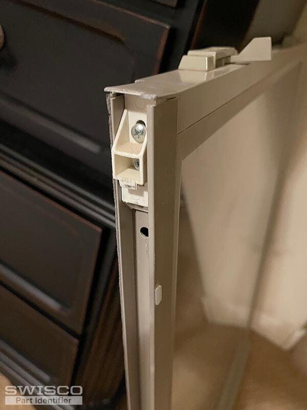 installed top sash guide