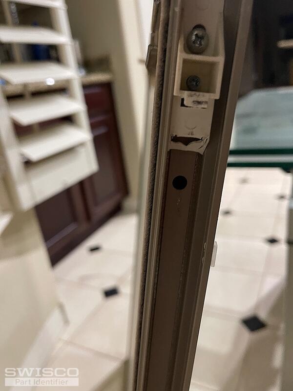 installed top sash guide
