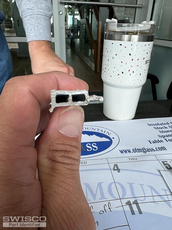 vinyl glazing bead