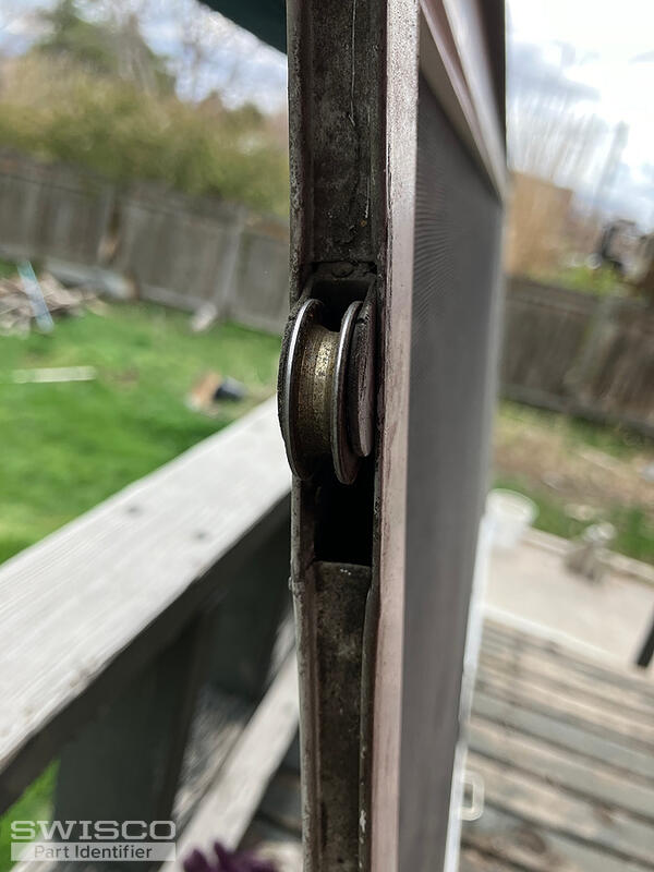 installed roller assembly