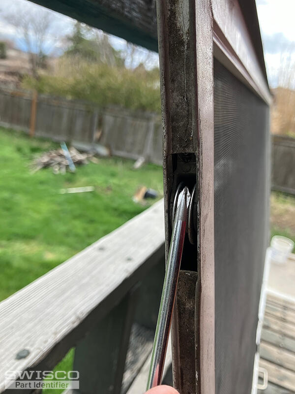 installed roller assembly