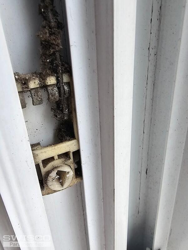 rusted spiral balance pin