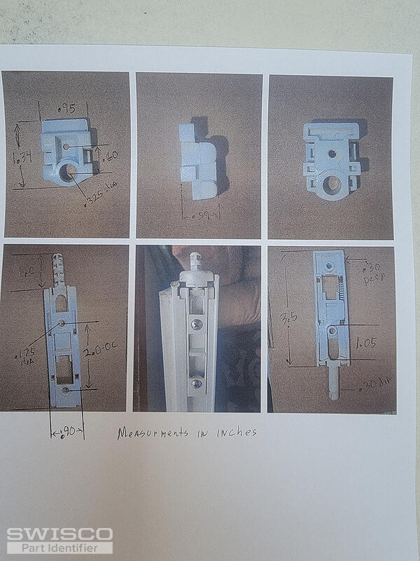 Window Slide Components w Measuments