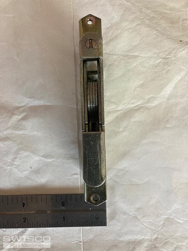 Patio door mortise lock