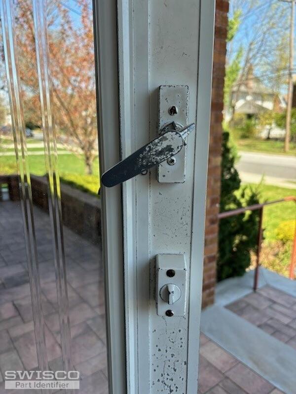 door handle - inside of door