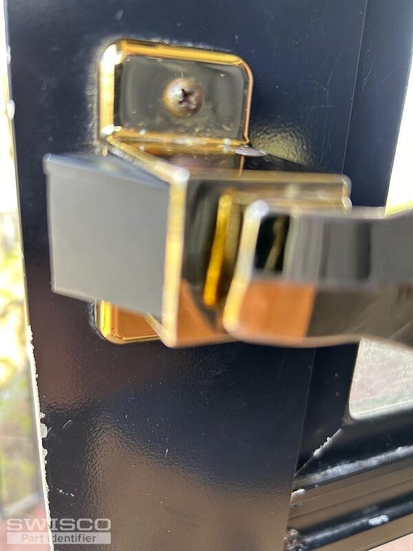 brass indoor latch