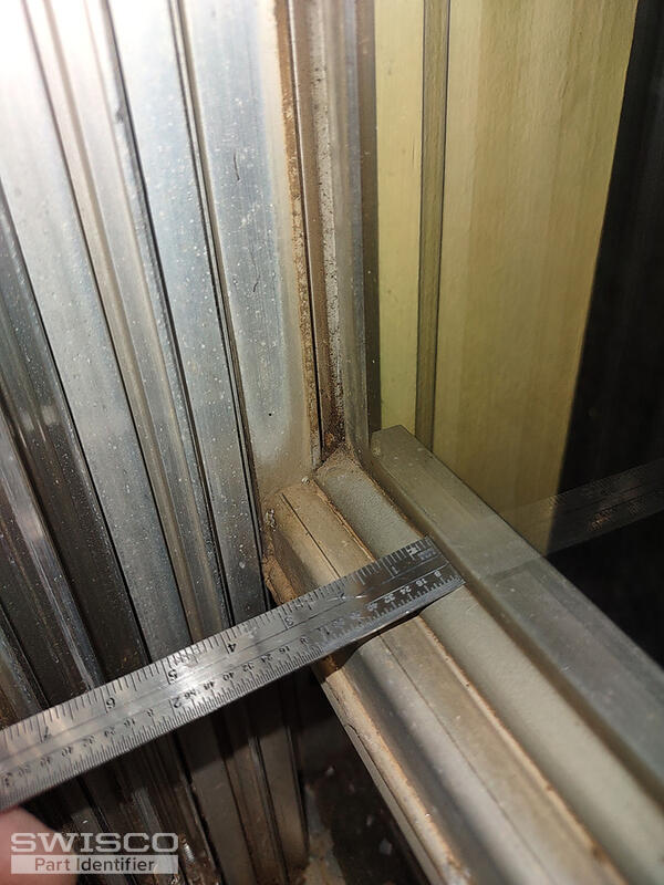 installed glazing bead