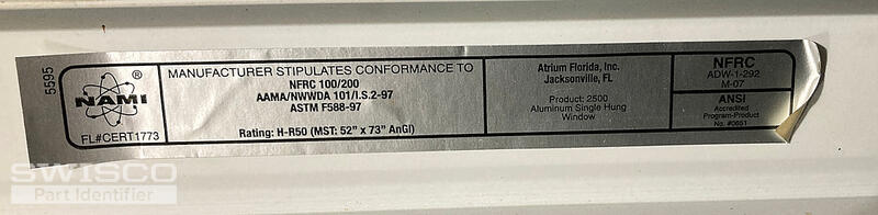 metallic sticker