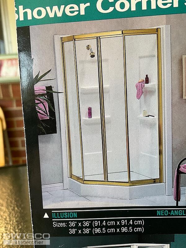 Manhattan neo angle "ILLUSION" shower roller