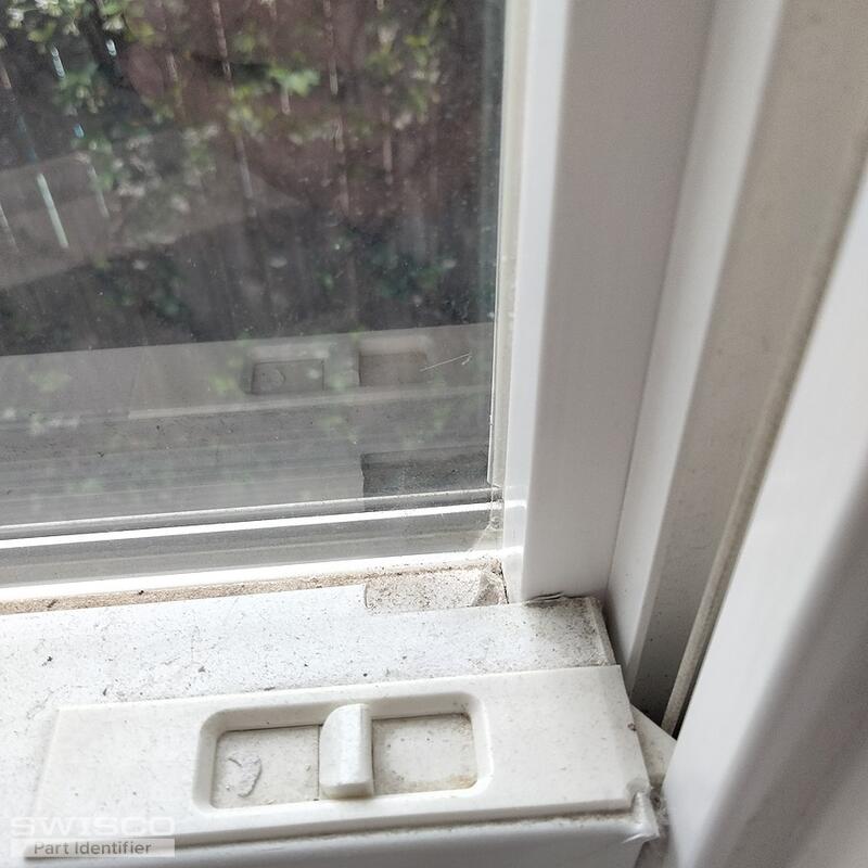 white tilt latch