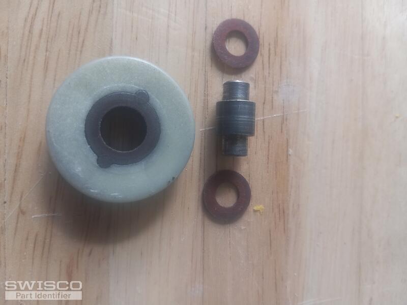 roller wheel and axle
