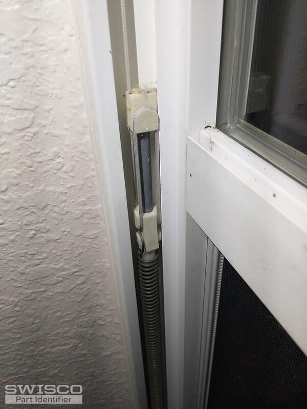 Window Gas Block Rope Double hung window (I think) spring and rope plastic part : SWISCO.com