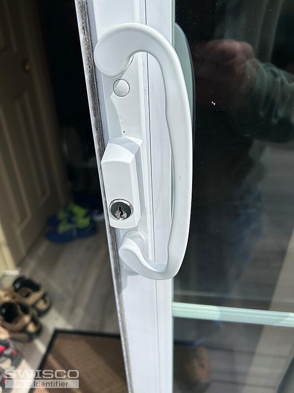 keyed exterior handle