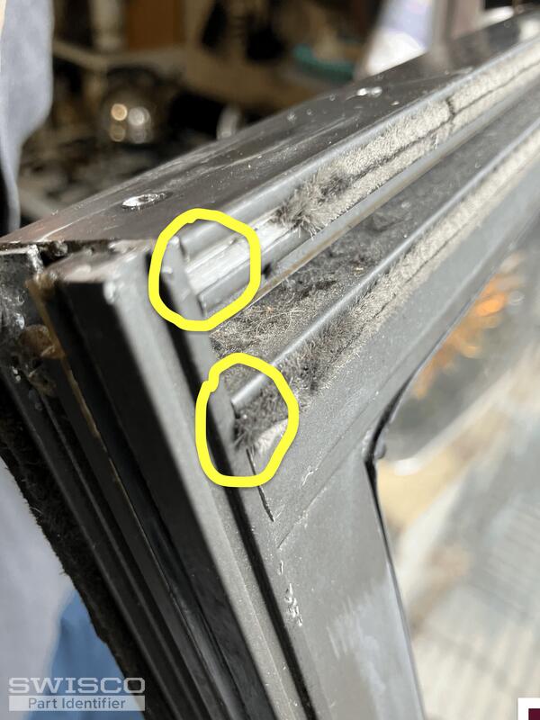 sealed in weatherstripping