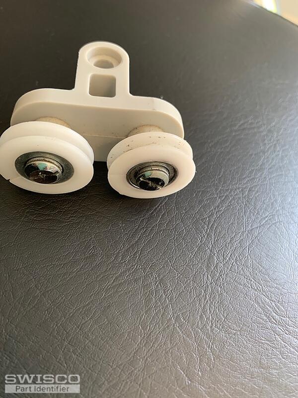 shower door roller assembly