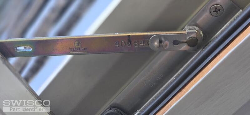 Left Window - top Truth 40664 bracket