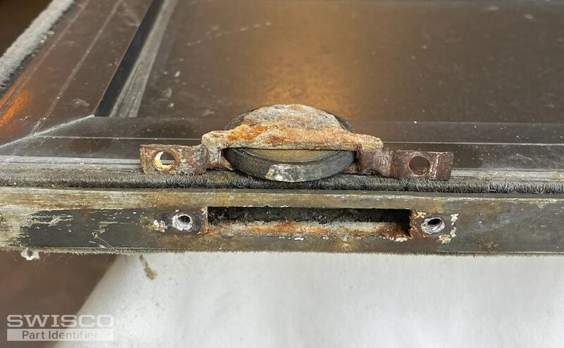 screen door roller assembly