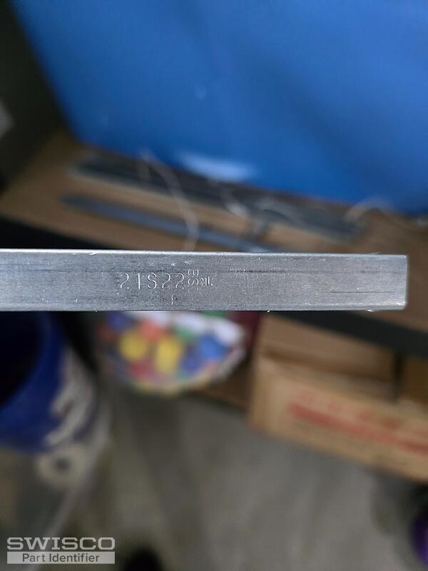 21S22 stamped channel