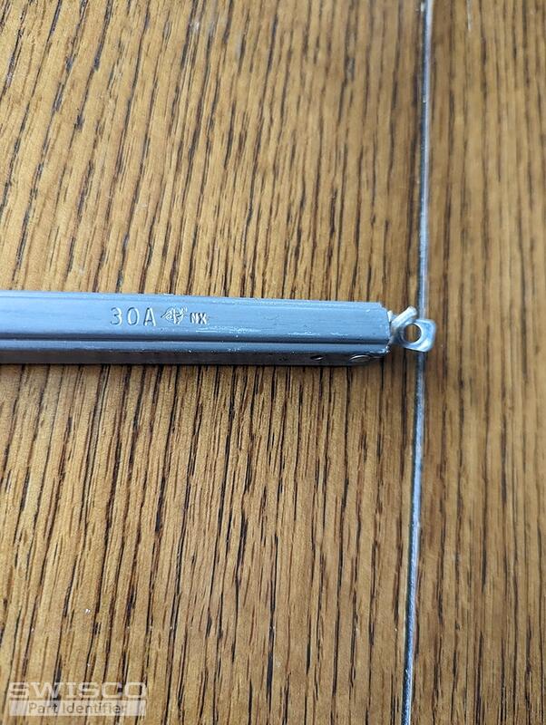 30A stamped ribbed channel