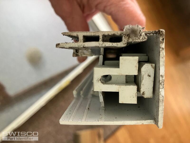 internal latch in window frame