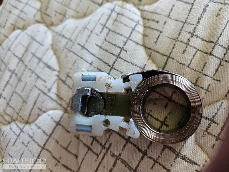 pivot shoe and spring