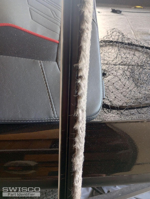 pile weatherstrip insert