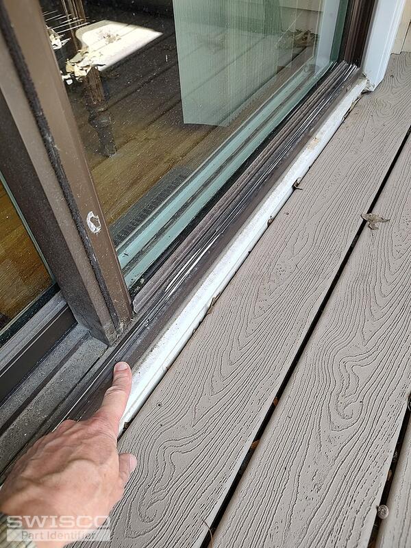 sliding screen door track