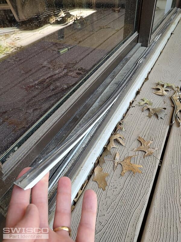 sliding screen door track