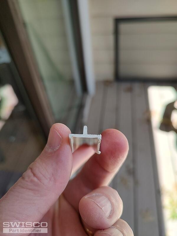 sliding screen door track