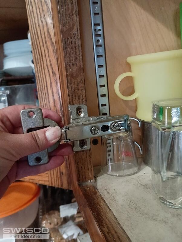European style cabinet hinge