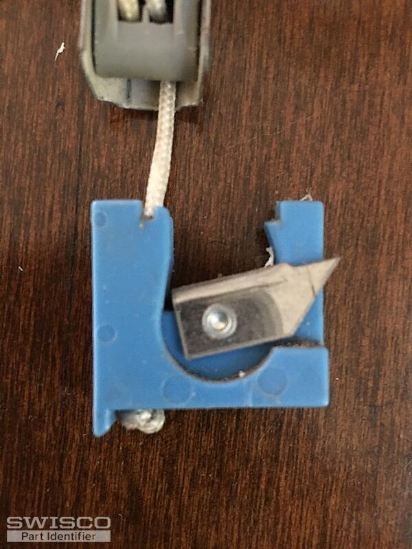 blue knife lock shoe