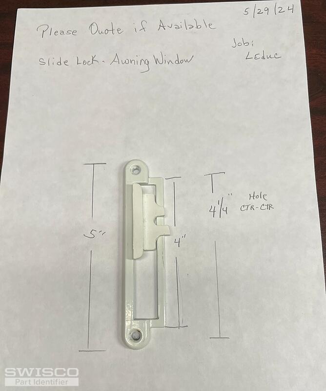 awning window lock