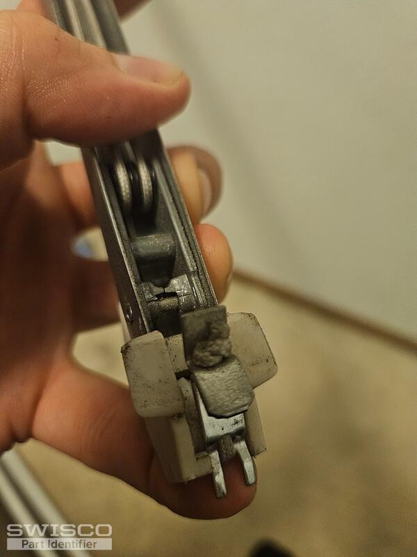 old style butterfly clip