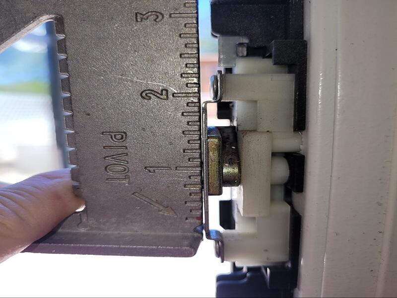 Pella Casement Impervia lock